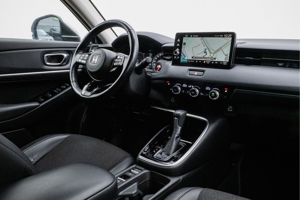 Honda HR-V 1.5 e:HEV 131pk Aut. Advance Trekhaak/ Camera/ St, Auto's, Leder en Stof, Wit, Origineel Nederlands, Hybride Elektrisch/Benzine