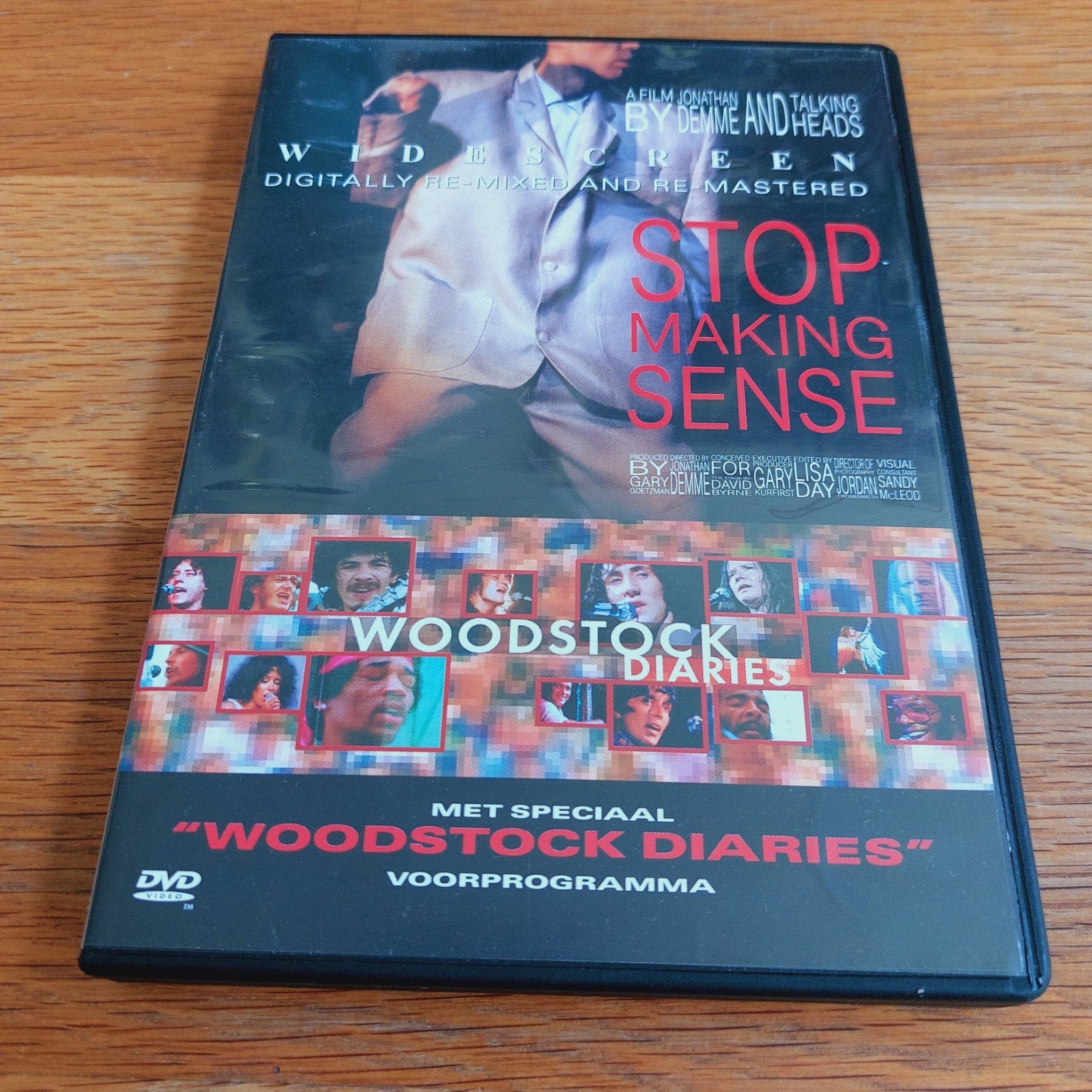 Talking Heads - Stop Making Sense DVD + Woodstock Diaries, Engels, Alle leeftijden, Nederlands, Remastered