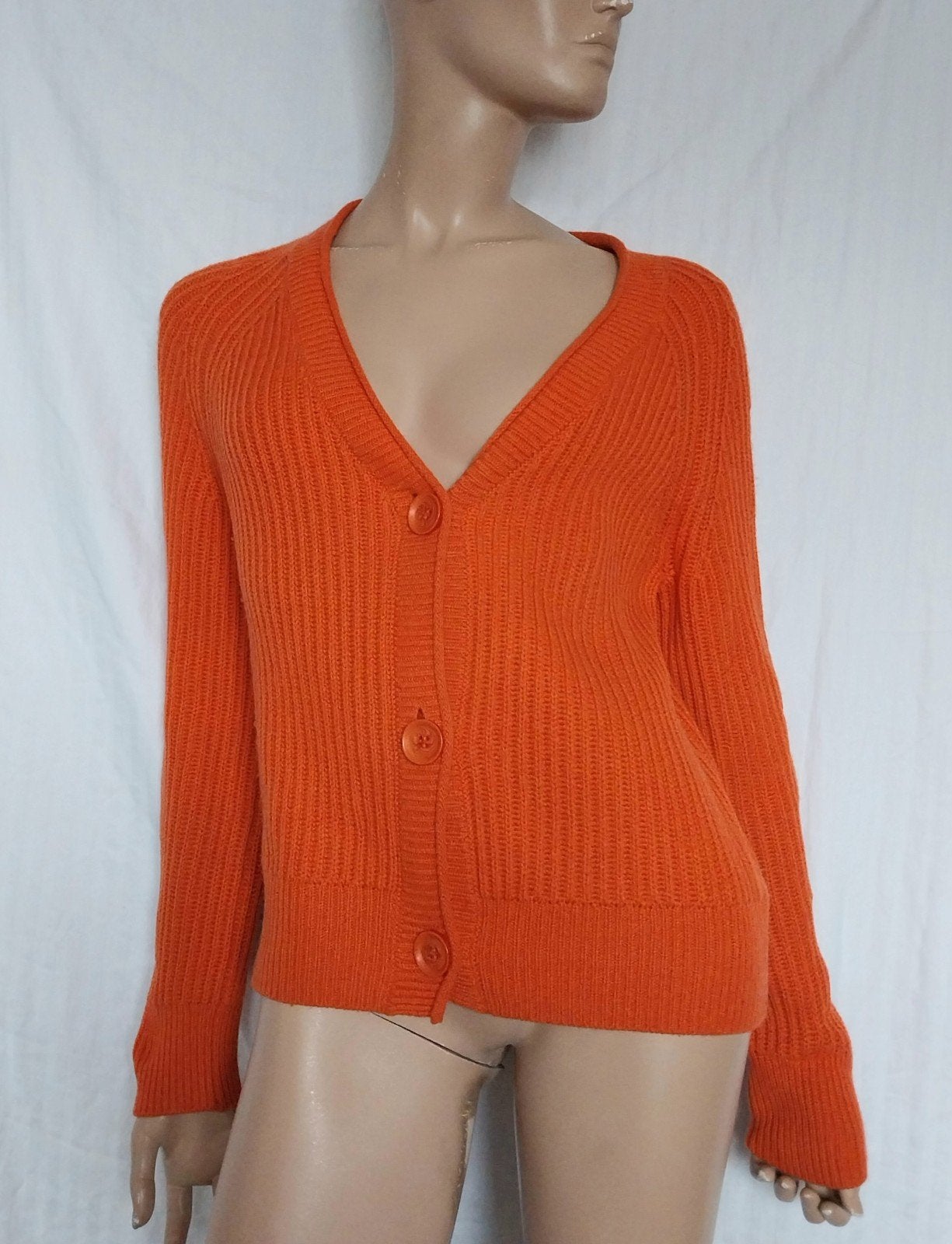 INSIEME Vest , Maat M , WOL , CASHMERE, Ophalen, Zo goed als nieuw, Maat 38/40 (M), Oranje