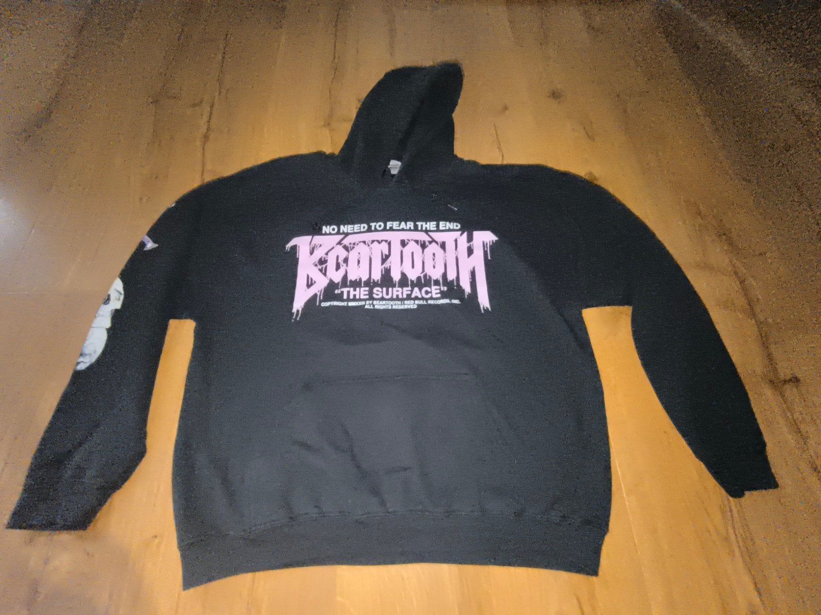 Beartooth Hoodie Maat XL, Kleding | Heren, Ophalen of Verzenden, Gedragen, Maat 56/58 (XL), Zwart