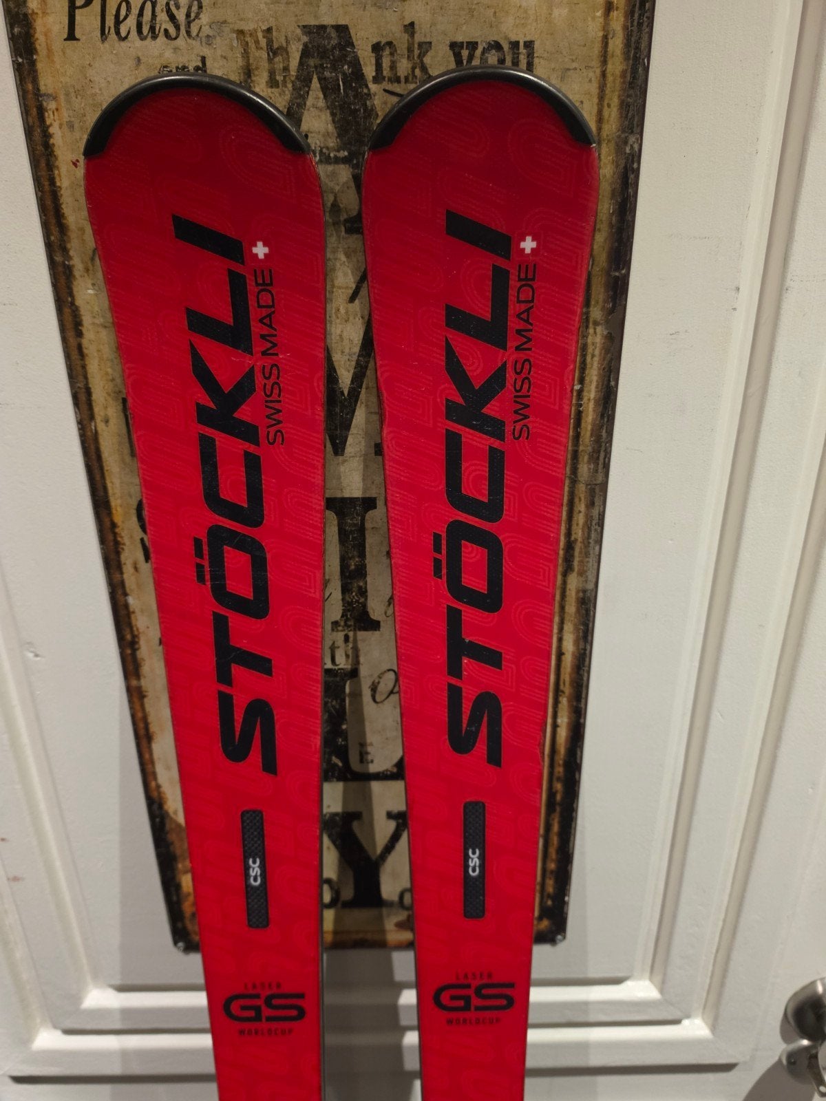168cm STOCKLI LASER GS VOOR KENNERS 1600€, Overige merken, 160 tot 180 cm, Stockli, Gebruikt