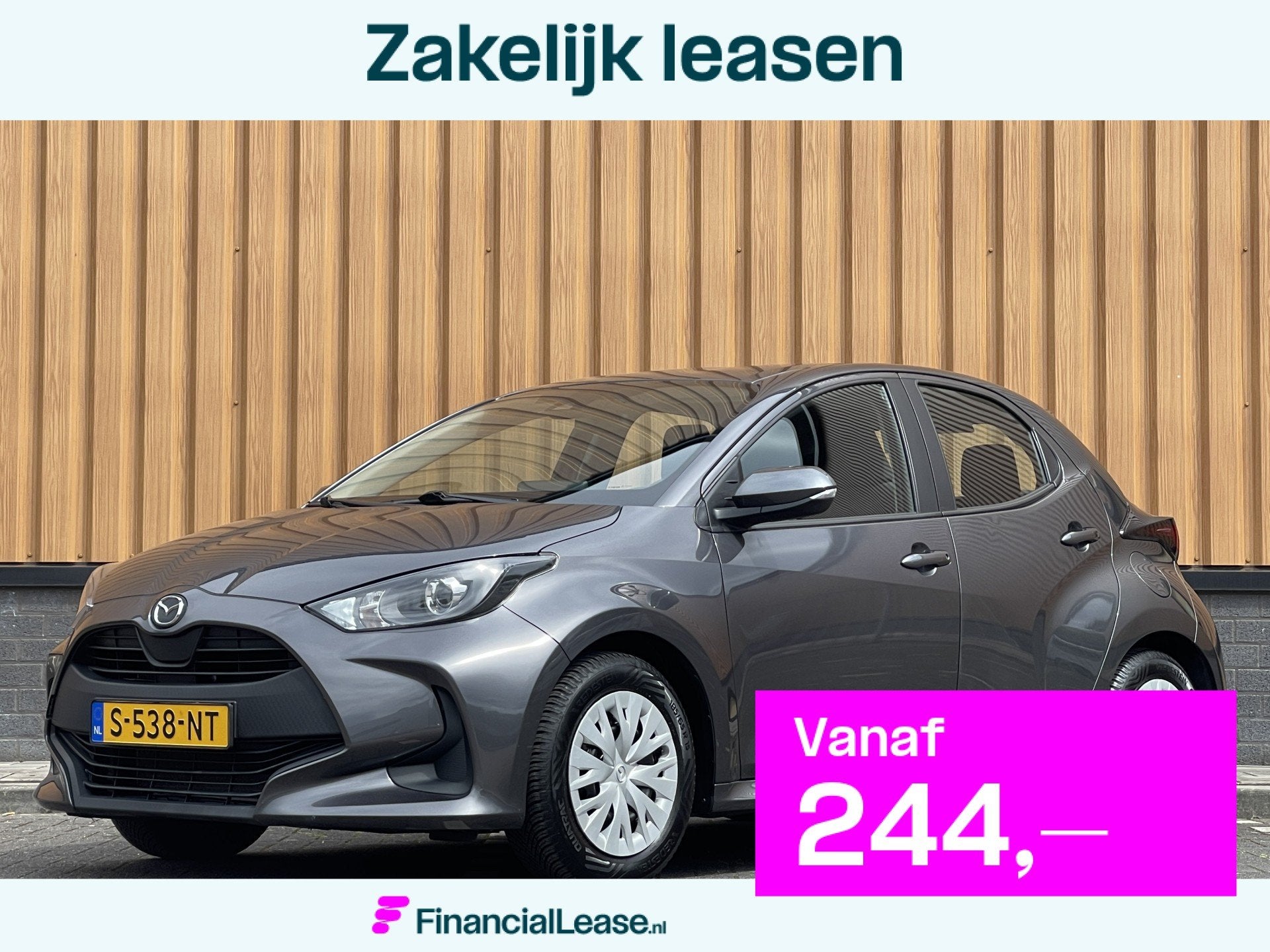 Mazda 2 Hybrid 1.5 Pure | Automaat | Lane Assist | DAB | Blu, Gebruikt, 450 kg, 49 €/maand, Bedrijf