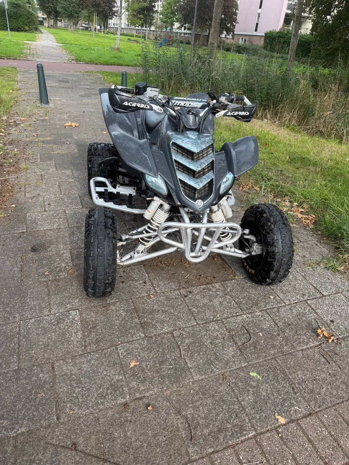 Yamaha Raptor 660r met akrapovic ook te ruil, 1 cilinder