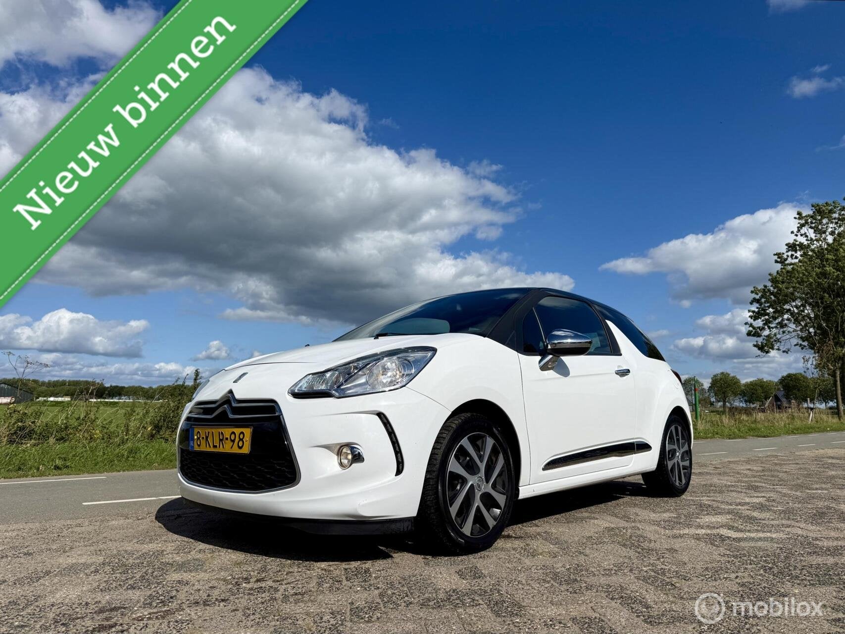 Citroen DS3 1.2 VTi So Chic, BJ 2013 Nette Auto, Navi,AIrco, Auto's, Voorwielaandrijving, Euro 5, 1199 cc, 82 pk