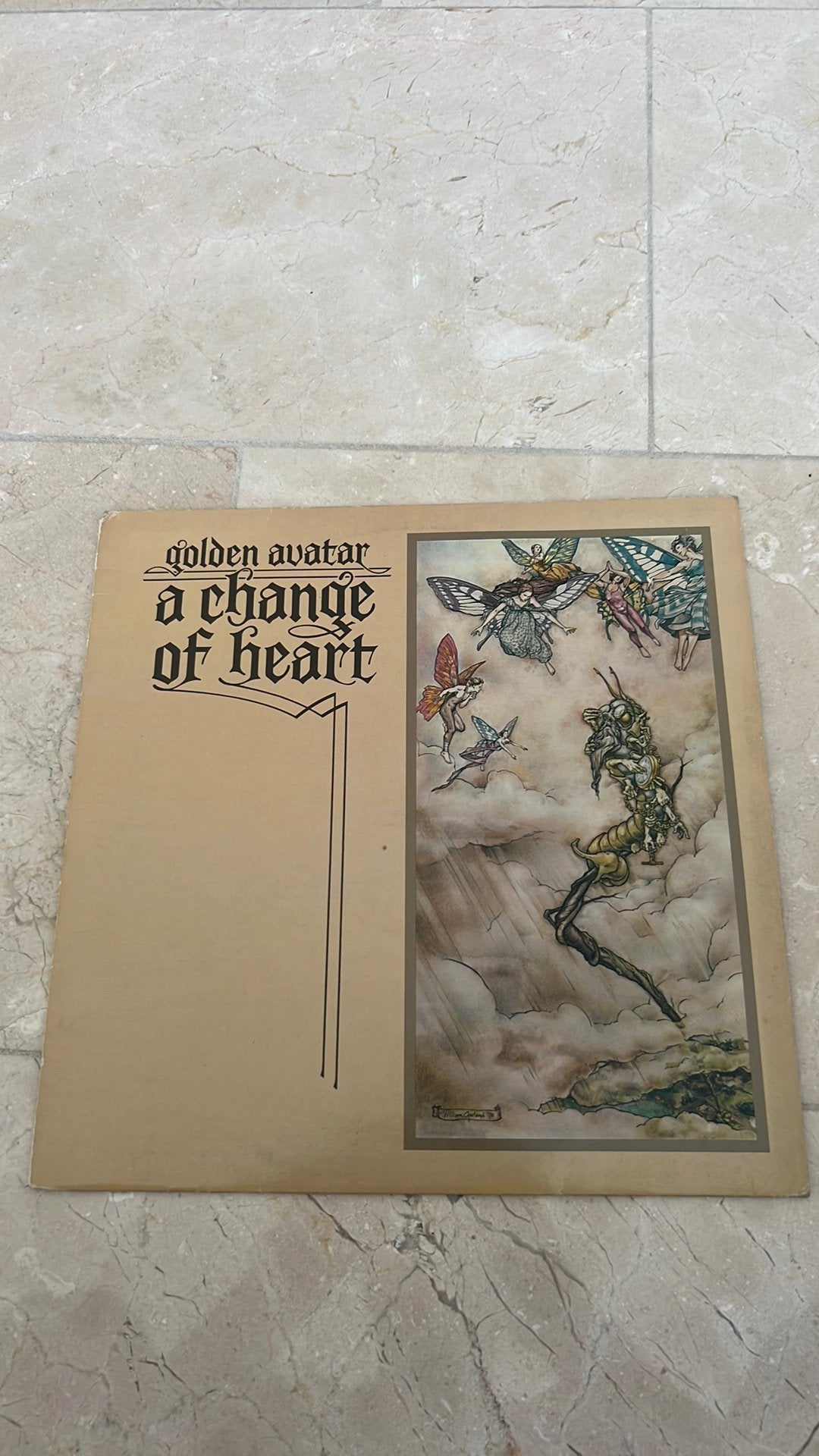 LP Golden avatar a change of heart, Ophalen of Verzenden, Zo goed als nieuw, 12 inch, Poprock