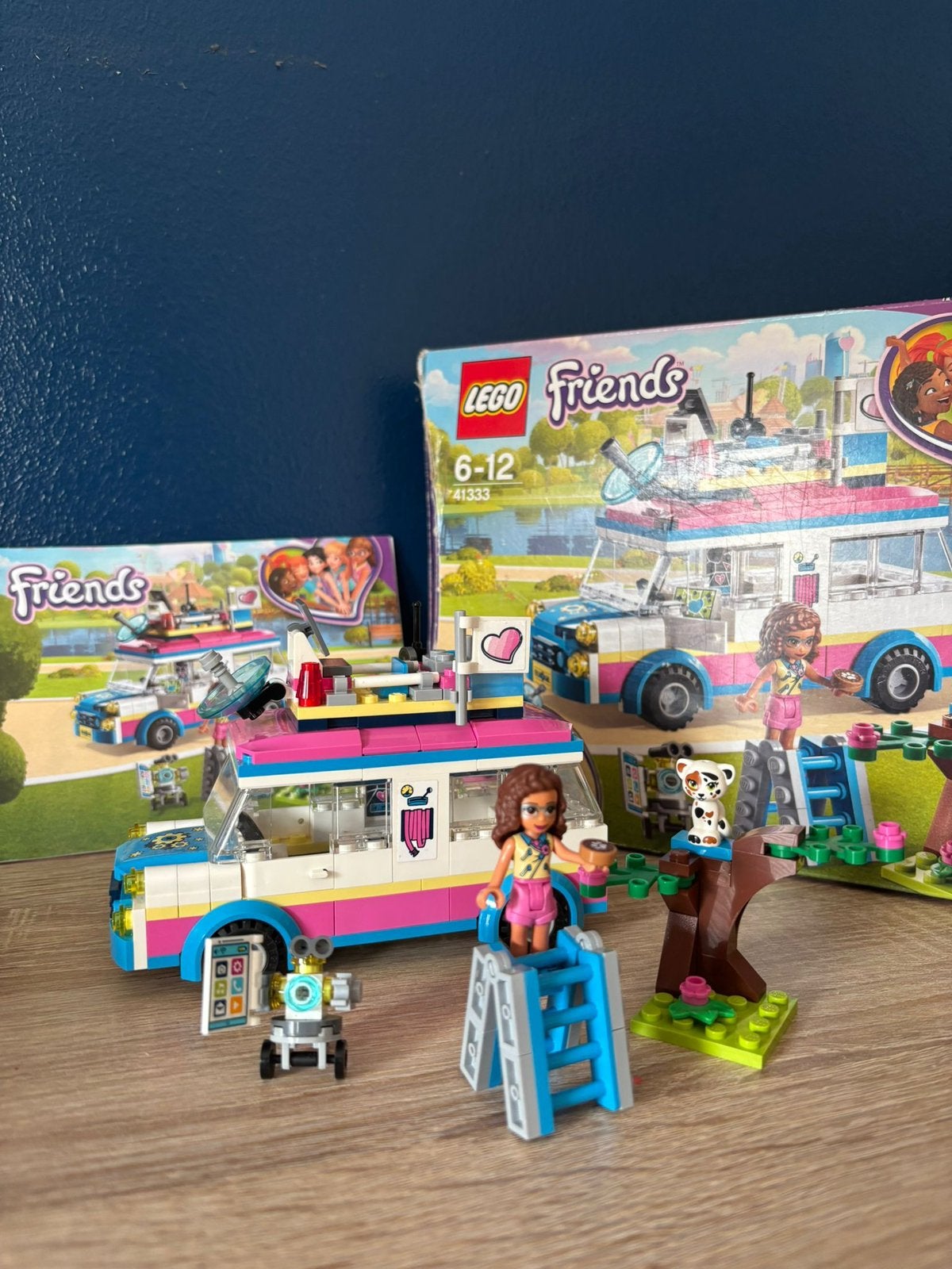 LEGO Friends 41333 Olivia's Missievoertuig, Lego, Friends, Ophalen of Verzenden, Zo goed als nieuw