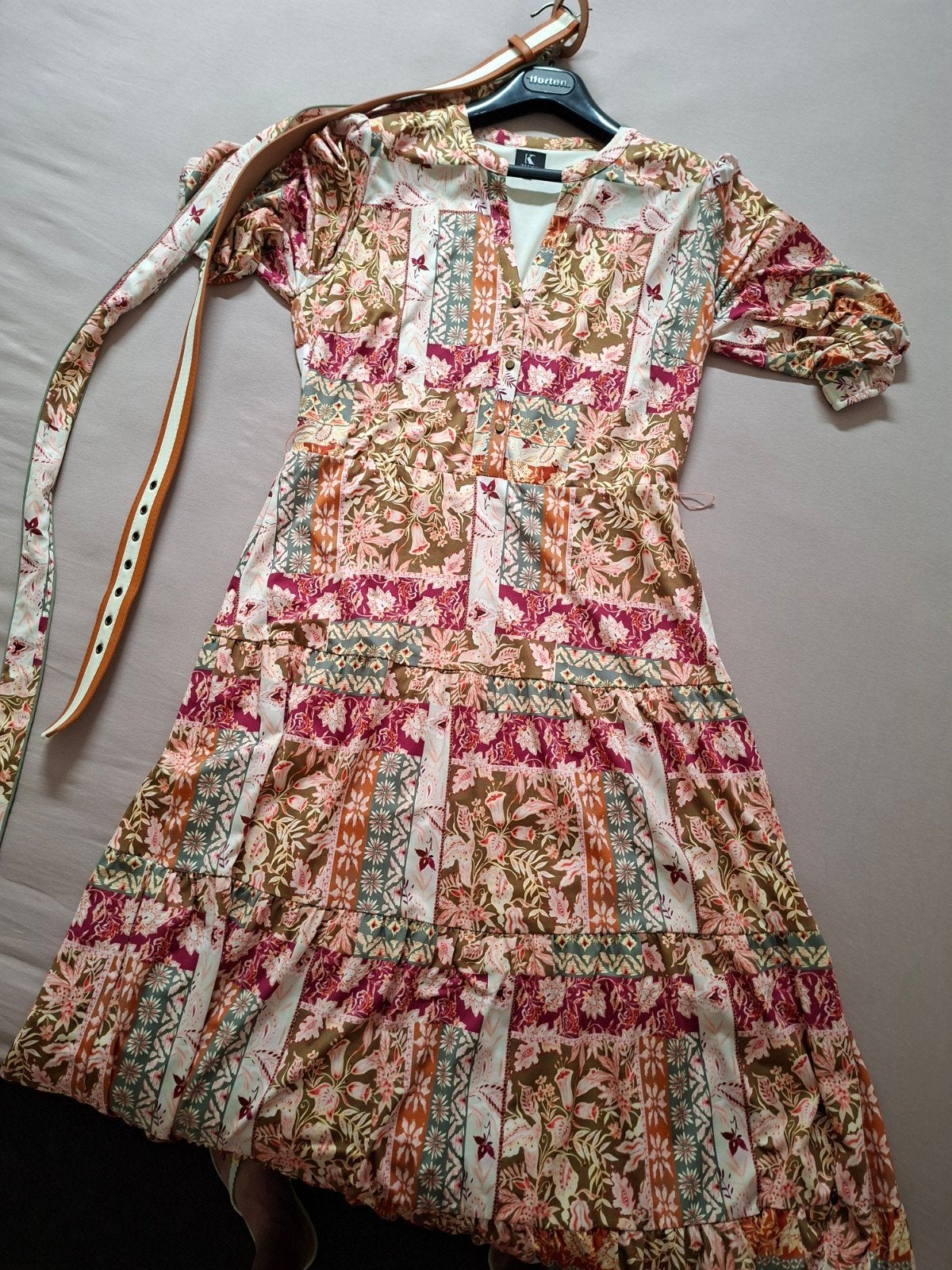 Maxi dress maat L, Overige typen, Overige kleuren, Maat 42/44 (L), Ophalen of Verzenden