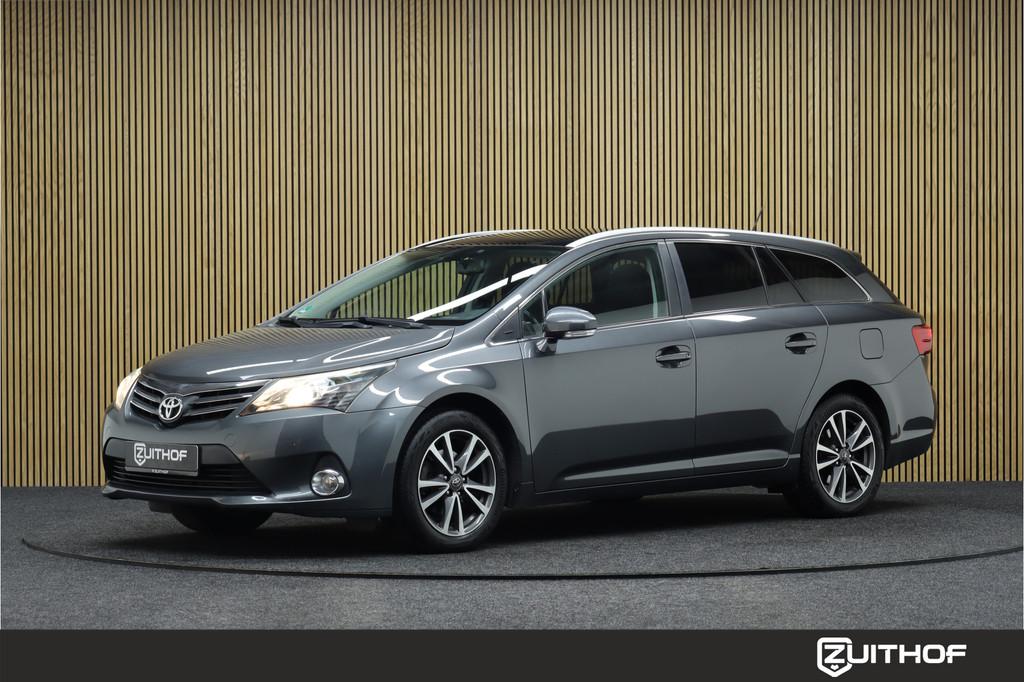 Toyota Avensis wagon 1.8 VVTi Business Automaat | Panoramada, Euro 5, Zwart, 4 cilinders, Met garantie (alle)