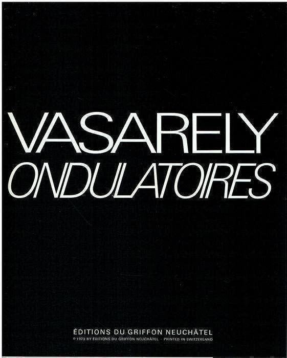 Victor Vasarely ONDULATOIRES  Portfolio, Verzenden