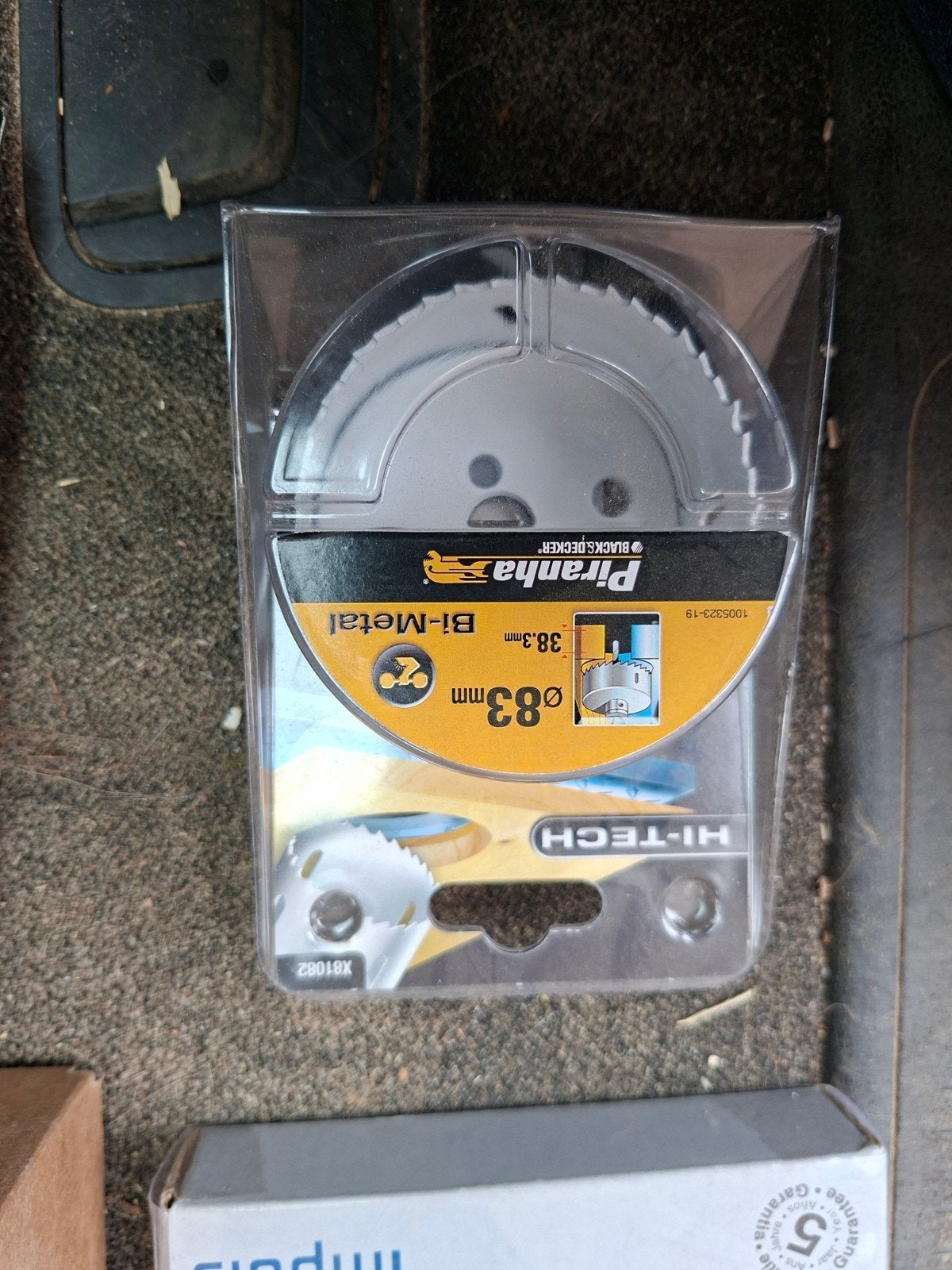 Black & Decker Piranha Bi-Metal Gatenzaag Ø83mm Nieuw, Overige typen, Nieuw, Ophalen of Verzenden, 30 tot 70 mm