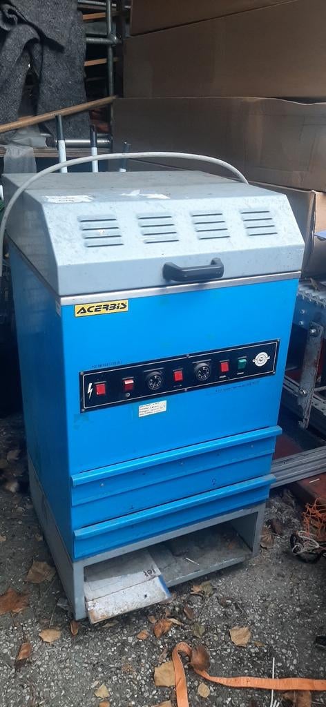 CARTOMAC polymer vacuummachine, Ophalen