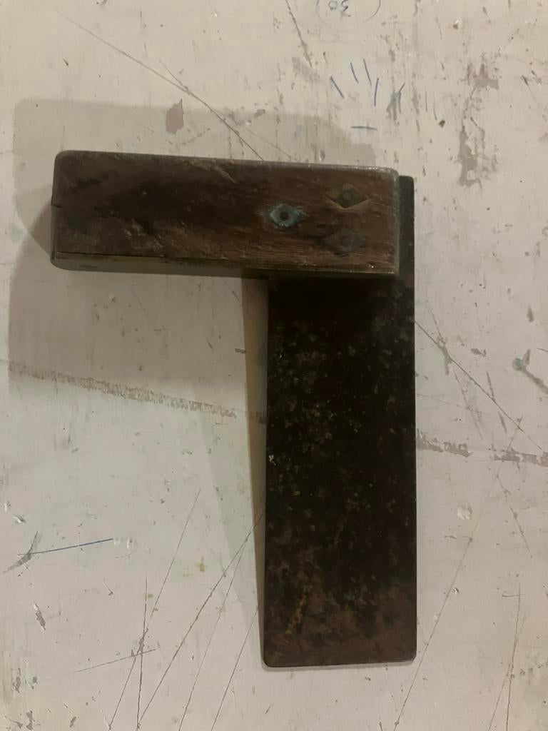 Winkelhaak vintage antiek, Ophalen of Verzenden