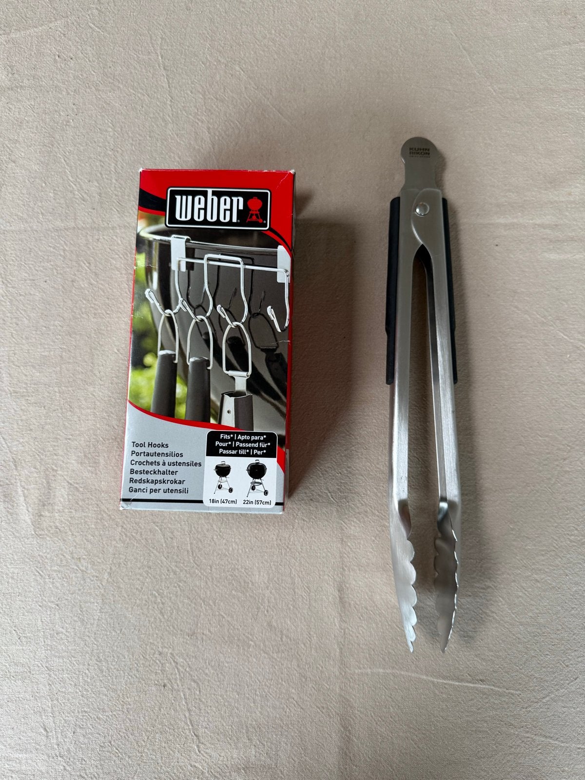 Weber BBQ Tang en Gereedschapshaken Set, Ophalen, Nieuw