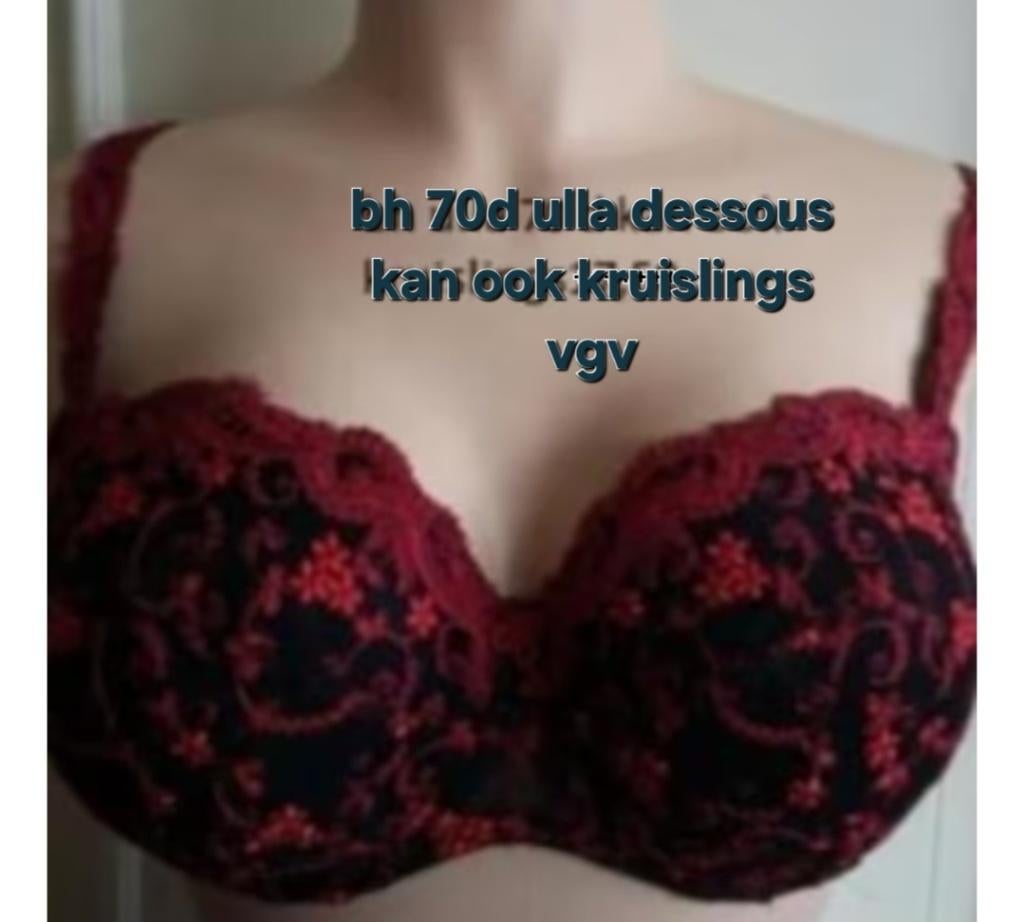 bh 70d, Ulla dessous, Ophalen of Verzenden, Rood, BH