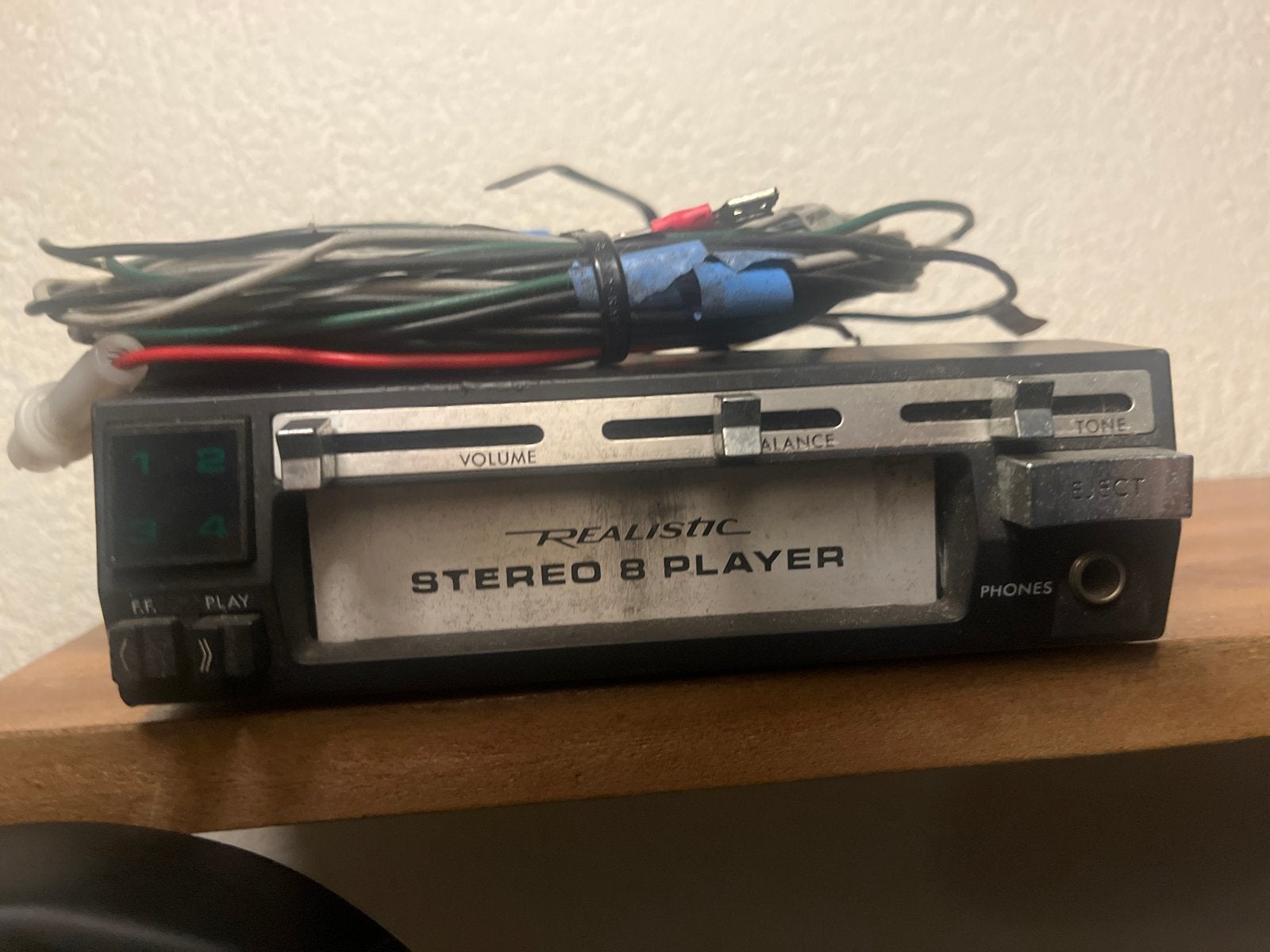 Realistic Stereo 8-speler met 8-track tapes, Ophalen of Verzenden, Bandrecorder, Met banden