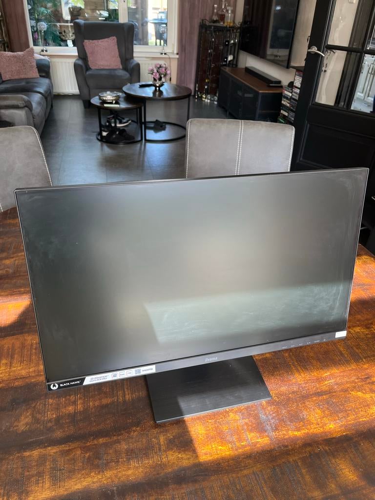 iiyama G-Master Gaming Monitor ZGAN!, HDMI, IPS, Full HD, Zo goed als nieuw