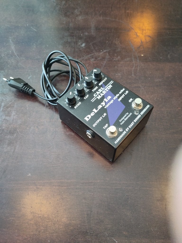 Carl Martin Delayla analoog delay pedaal, Ophalen of Verzenden, Gebruikt, Delay of Echo
