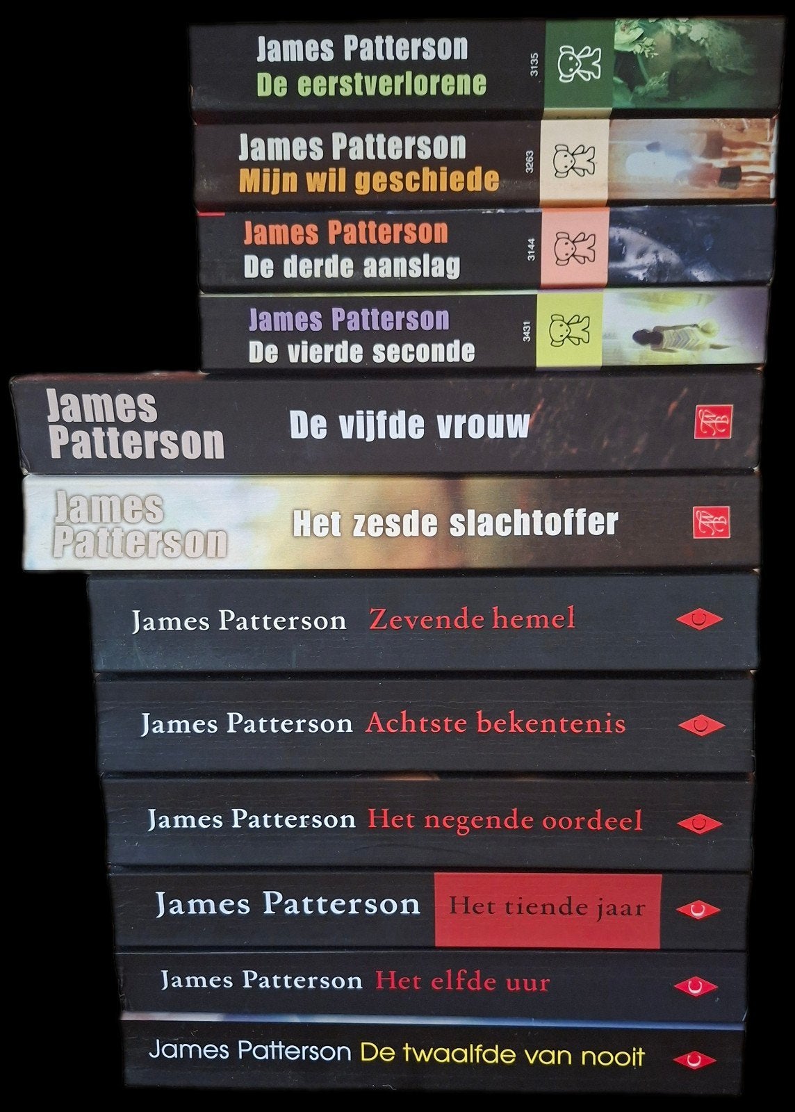 Boekenkast opruiming! 12x James Patterson, Ophalen, Gelezen