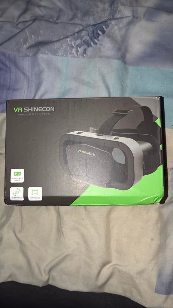 VR Shinecon Virtual Reality Bril - Nieuw in doos, Ophalen of Verzenden, Zo goed als nieuw, VR-bril, Telefoon