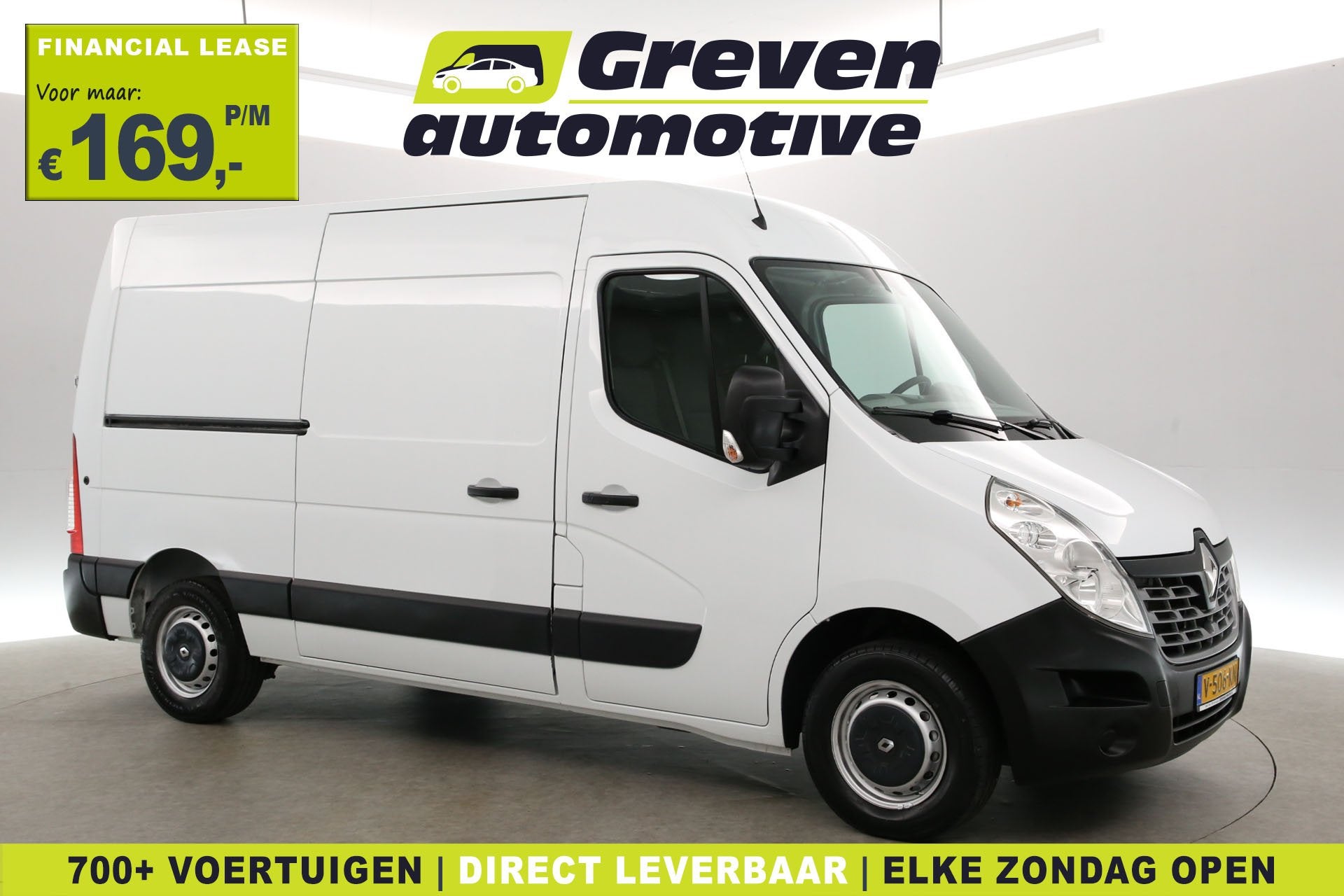 Renault Master 2.3 dCi L2H2 170PK | Automaat | Airco | Cruis, Stof, Gebruikt, Euro 6, 4 cilinders