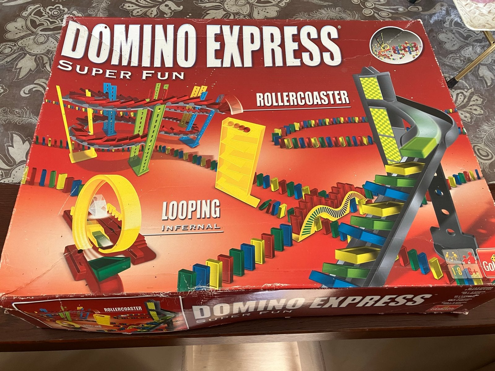 Domino Express Super Fun Rollercoaster - Complete Set, Kinderen en Baby's, Speelgoed | Overig, Ophalen of Verzenden, Gebruikt
