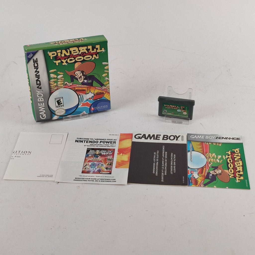 pinball tycoon trigger finger challenge gameboy advance, Spelcomputers en Games, Games | Nintendo Game Boy, 1 speler, Ophalen of Verzenden