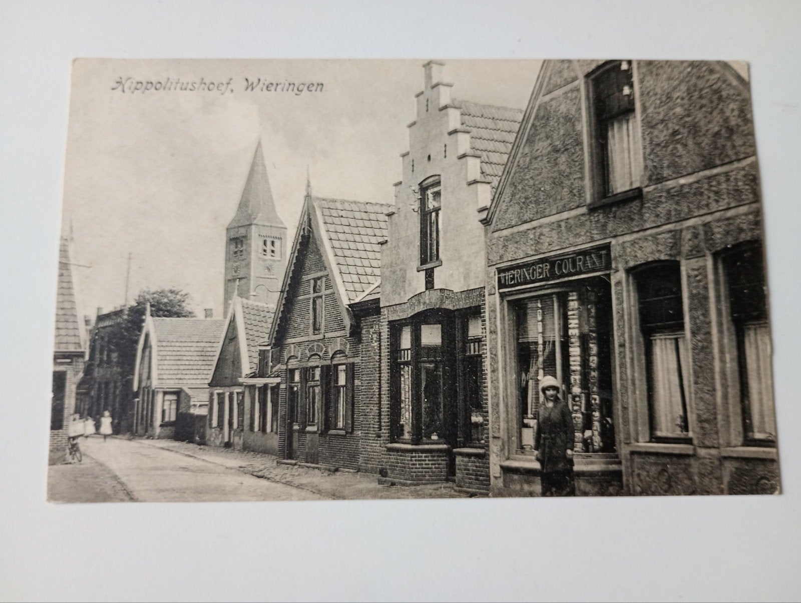 Wieringen Hippolytushoef omstreeks 1920, Ophalen of Verzenden, 1920 tot 1940, Ongelopen, Noord-Holland