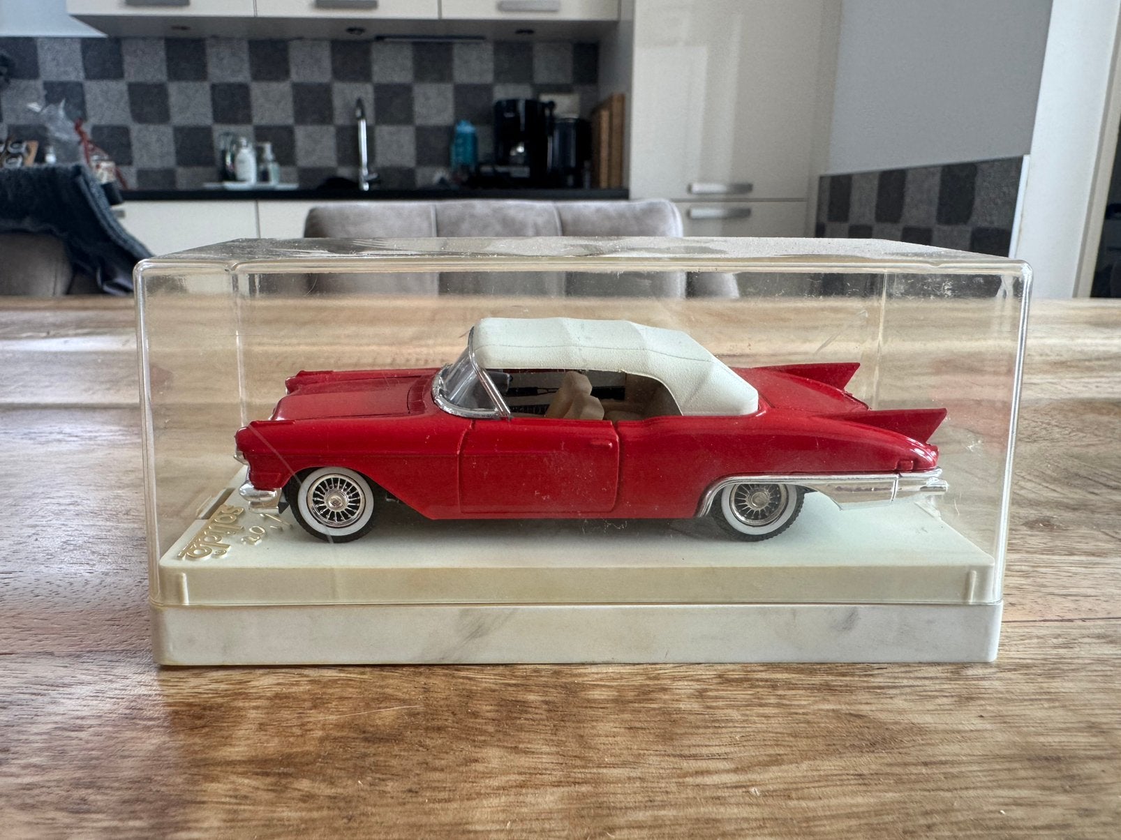 Cadillac Eldorado 1959 schaalmodel - Solido, Overige merken, Auto, Groter dan 1:32, Ophalen of Verzenden