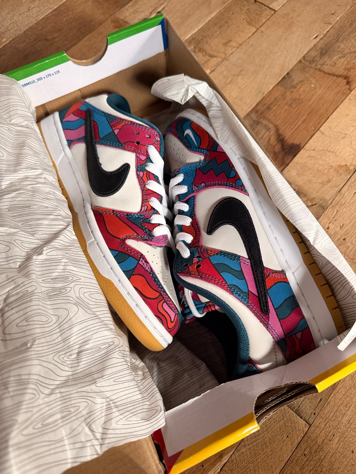 Nike SB Dunk Low x Piet Parra 2021 maat 40.5, Ophalen of Verzenden, Nieuw, Overige kleuren, Sneakers of Gympen
