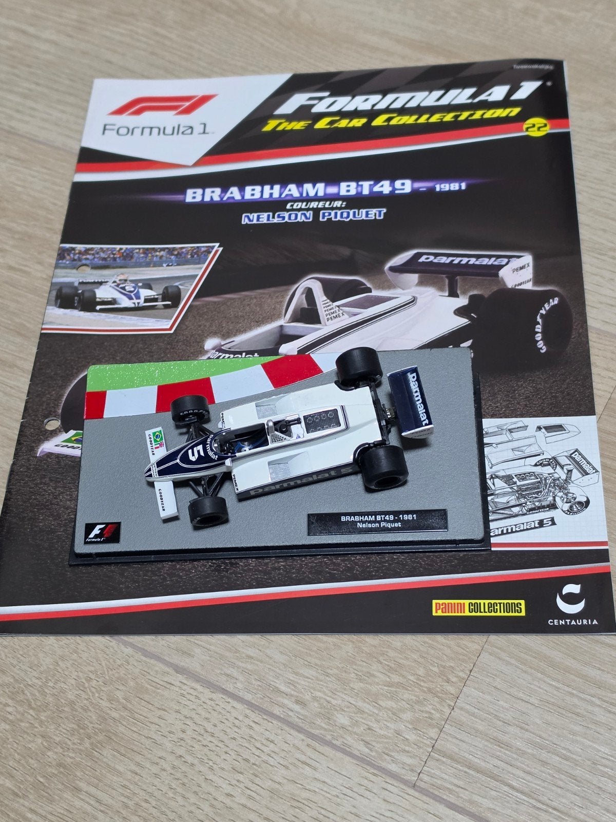 Formule 1 Brabham BT49-1981 Nelson Piquet modelauto, Ophalen of Verzenden, Nieuw, Overige typen
