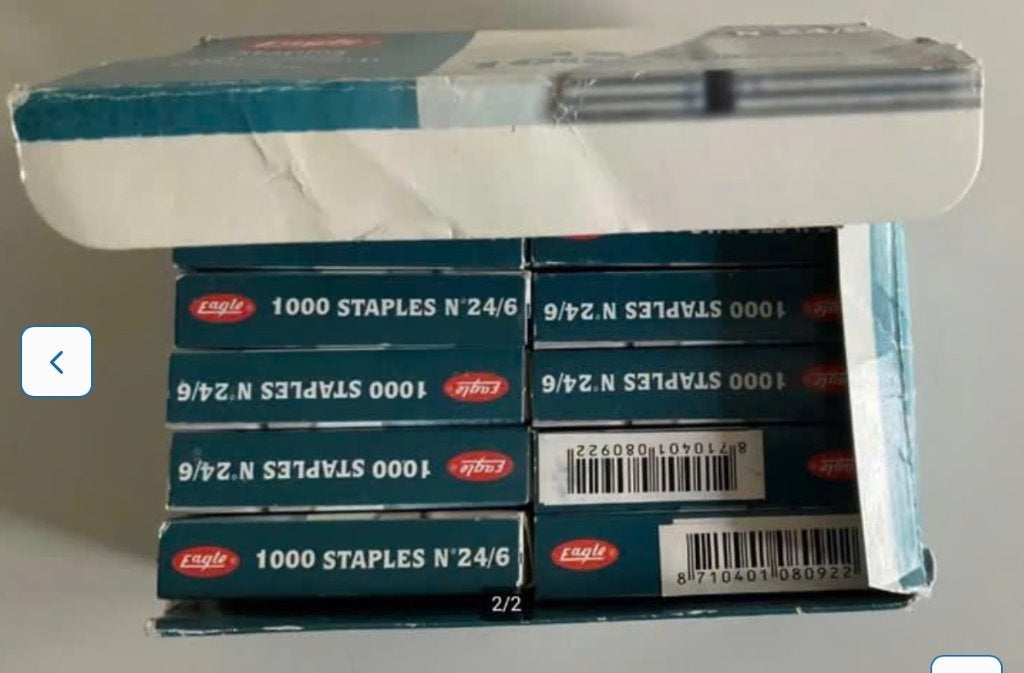 1000 nietjes 24/6, Ophalen of Verzenden, Nieuw