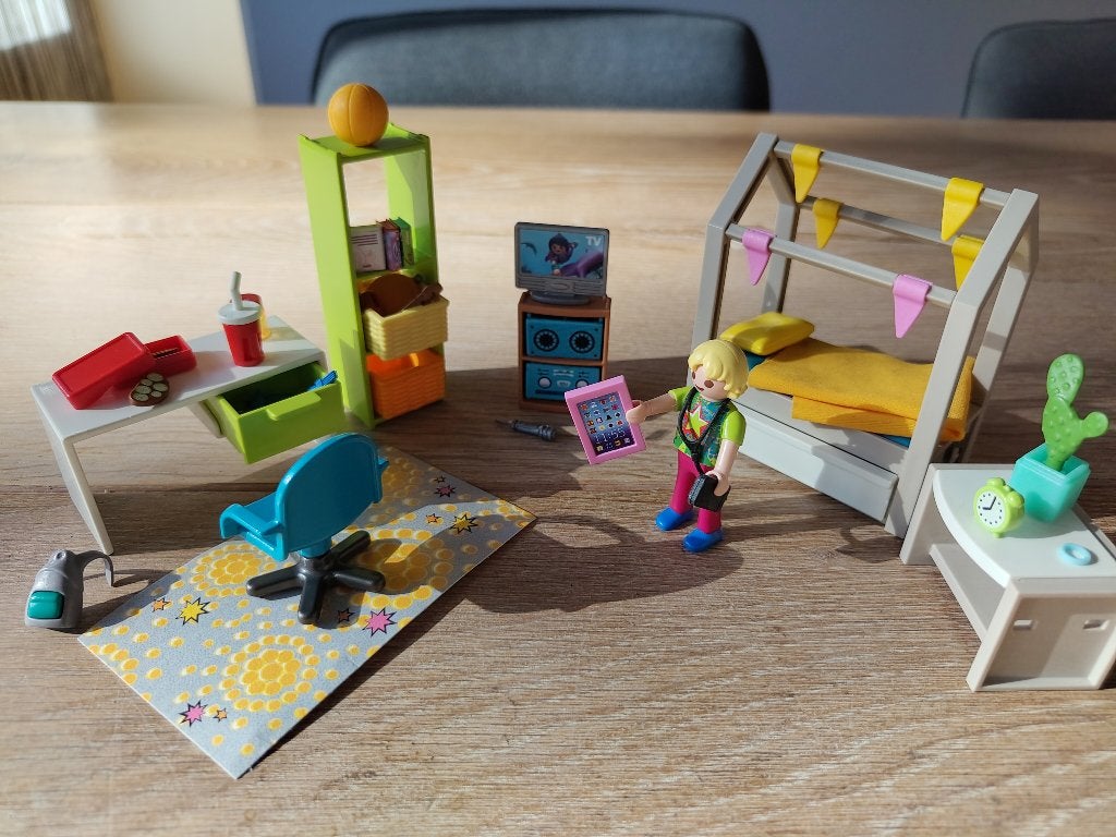 Playmobil City life Tienerkamer - 70988, Complete set, Ophalen of Verzenden, Zo goed als nieuw, City life