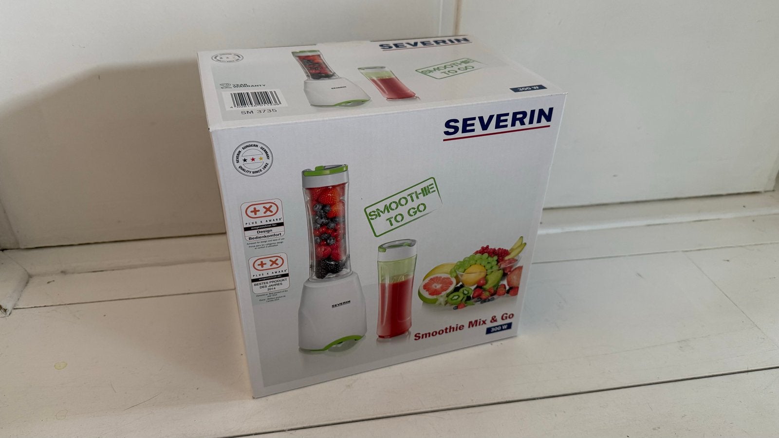 Nieuw in doos: Smoothie Mix + Go blender 300W, Witgoed en Apparatuur, Ophalen of Verzenden, Nieuw, Blender to go