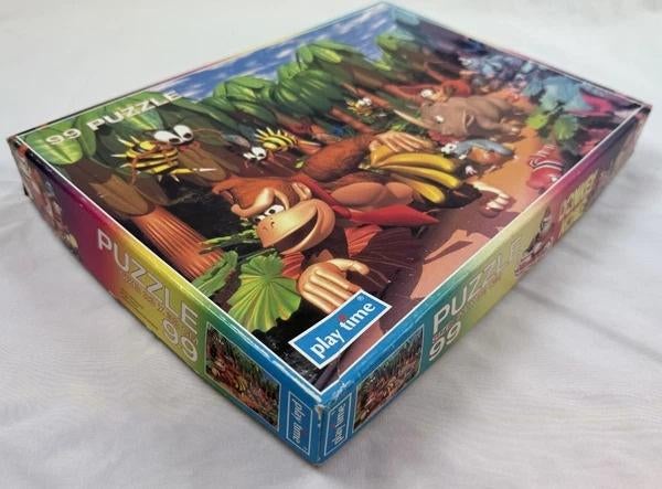 Nintendo Donkey Kong Puzzel 99 Stukjes 1996 Vintage, Coolsingel 104, 3011 AG Rotterdam, Netherlands, Verzenden, Zo goed als nieuw