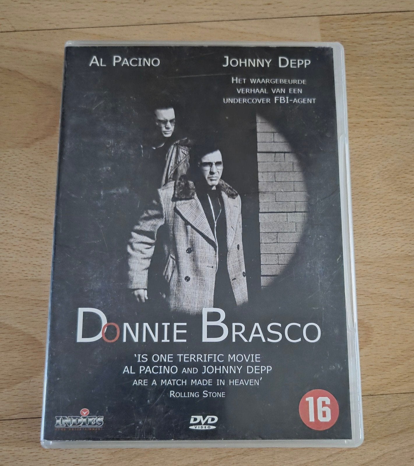 Donnie Brasco, Vanaf 16 jaar, Ophalen of Verzenden, Zo goed als nieuw, Actiethriller