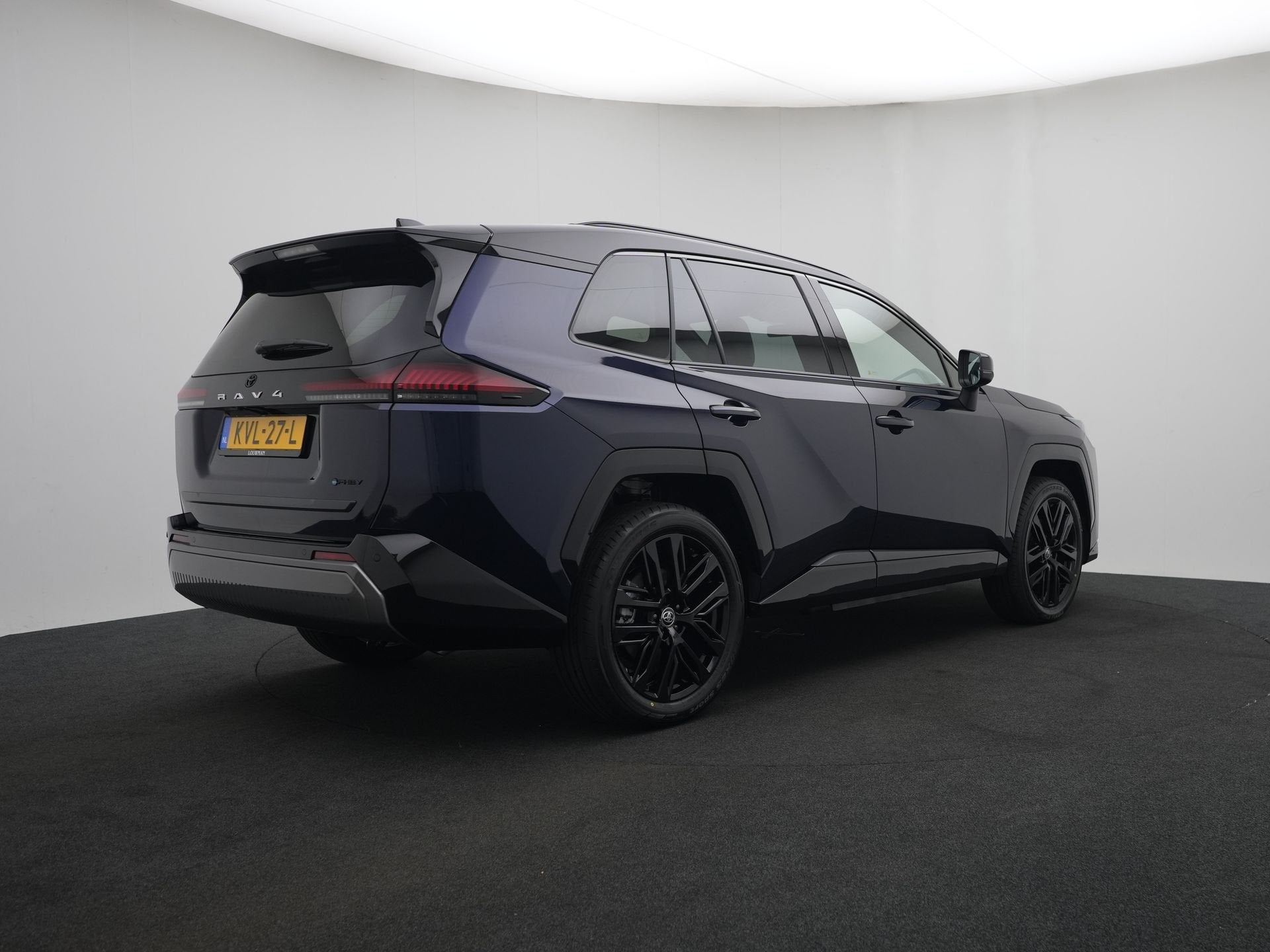Toyota RAV4 2.5 Plug-in Hybrid 270 First Edition | 360 Camer, Auto's, Gebruikt, Zwart, 4 cilinders, Blauw
