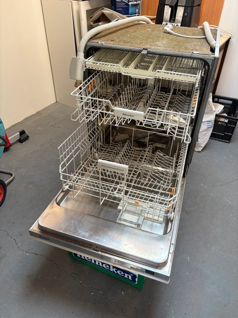 Vaatwasser inbouw Miele, Ophalen, Gebruikt, 50 tot 100 cm, Minder dan 100 cm