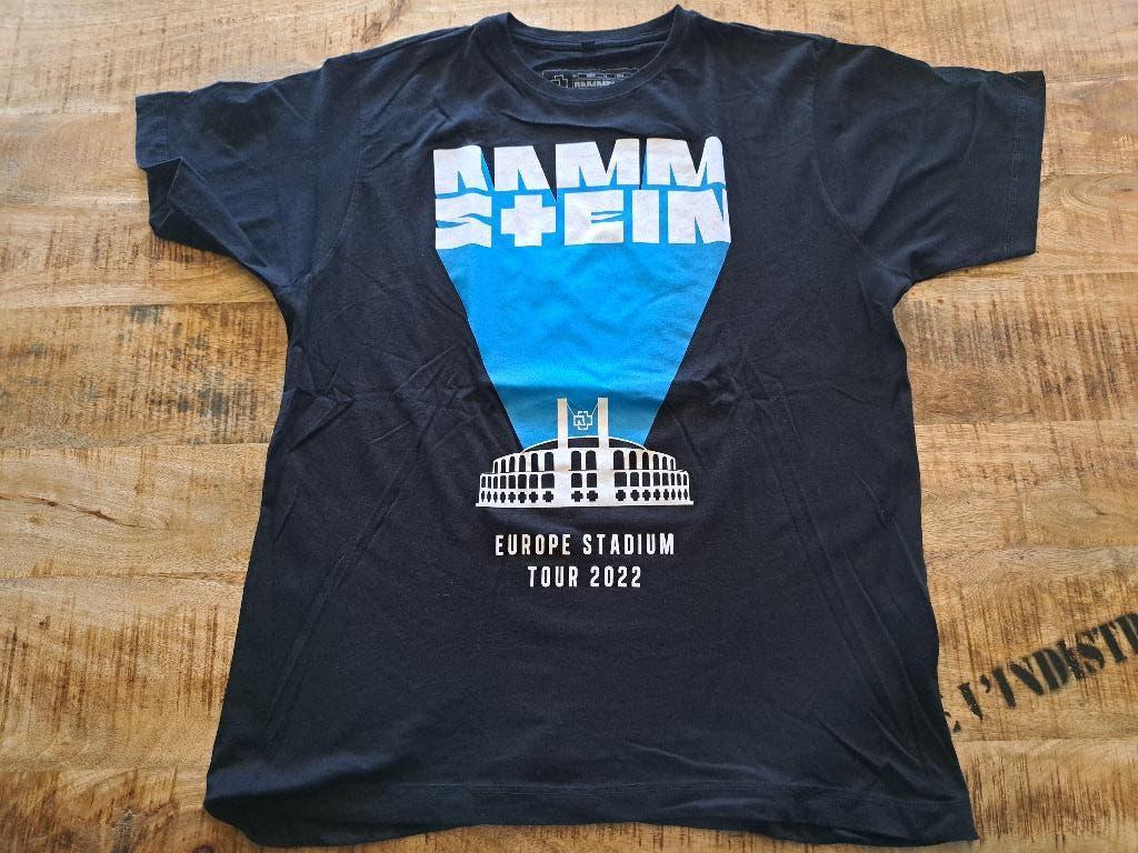 Rammstein, tourshirt: Europe Stadium Tour 2022, XXL., Ophalen of Verzenden, Zo goed als nieuw
