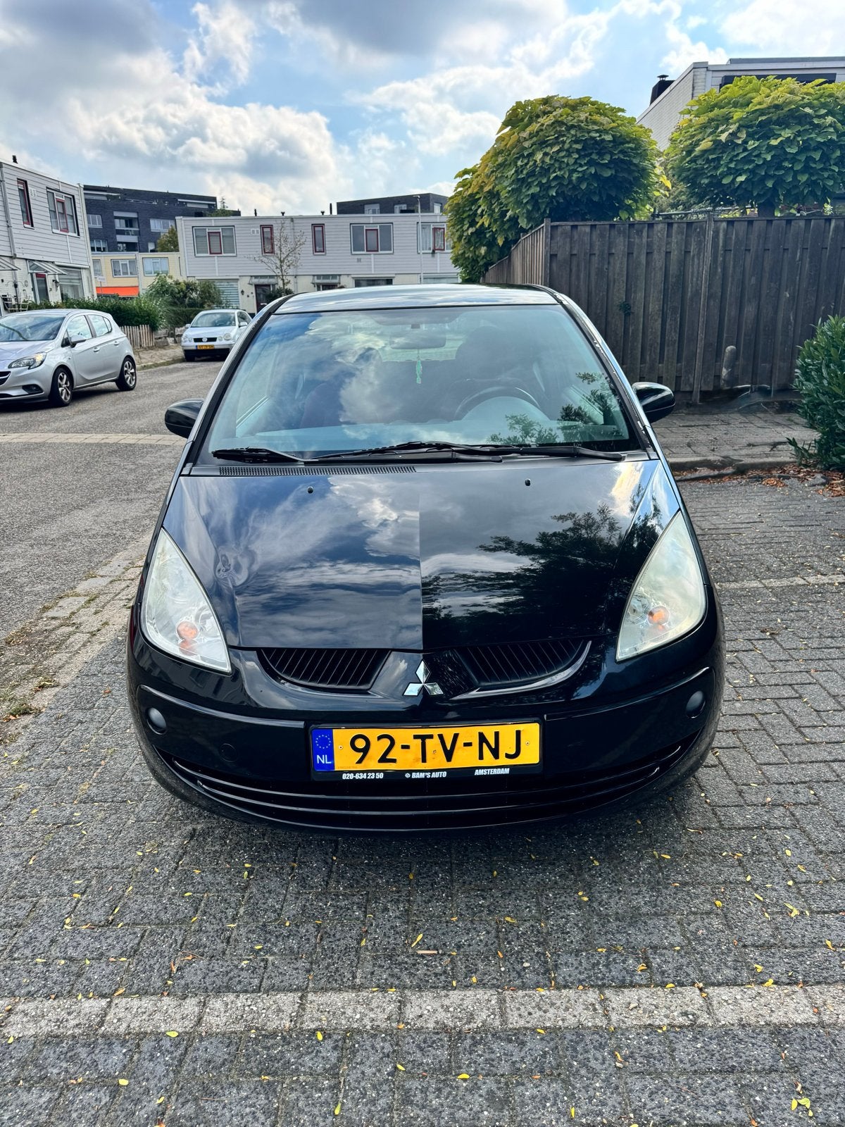Mitsubishi Colt 1.3 Mivec CZ3 2007 Zwart APK t/m 20/7/2027, Auto's, Voorwielaandrijving, Origineel Nederlands, Particulier, 500 kg