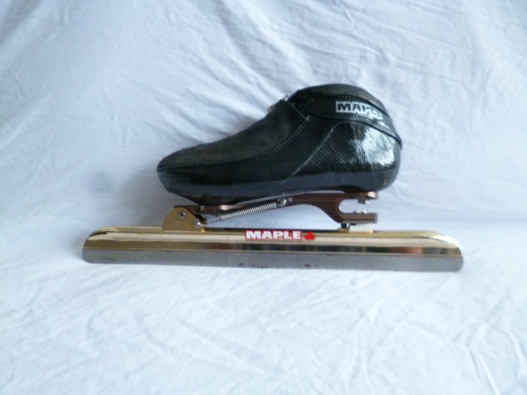 Maple comet laser klapschaatsen., Sport en Fitness, Schaatsen, Klapschaats, Gebruikt, Ophalen of Verzenden, Maple