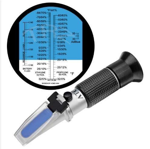 Te koop Refractometer / Antivriesmeter, Ophalen of Verzenden, Nieuw, Vocht of Vloeistof