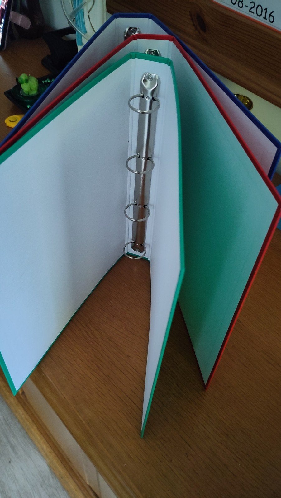 3 nieuwe opberg mappen niet gebruikt, Diversen, Notitieboeken, Ophalen of Verzenden, Nieuw