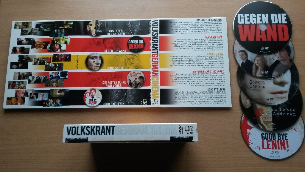 German cinema Volkskrant 5dvd box o.a. Good bye Lenin, Extra's, Vanaf 16 jaar, Verzenden, Nederlands