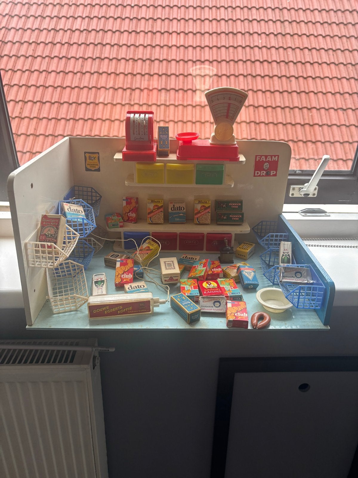 Vintage Geobra Winkeltje Jaren '60 met Accessoires, Ophalen of Verzenden, Gebruikt, Jongen of Meisje