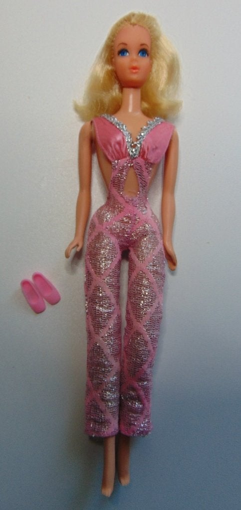 Walk Lively Barbie pop uit de jaren 1970, Ophalen of Verzenden, Gebruikt, Pop
