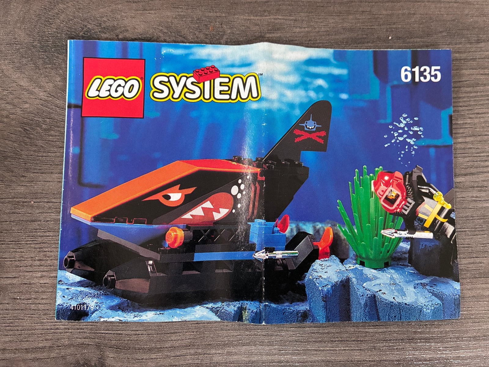 Lego System Spy Shark #6135 (1996), Ophalen, Gebruikt, Lego, Inclusief instructies