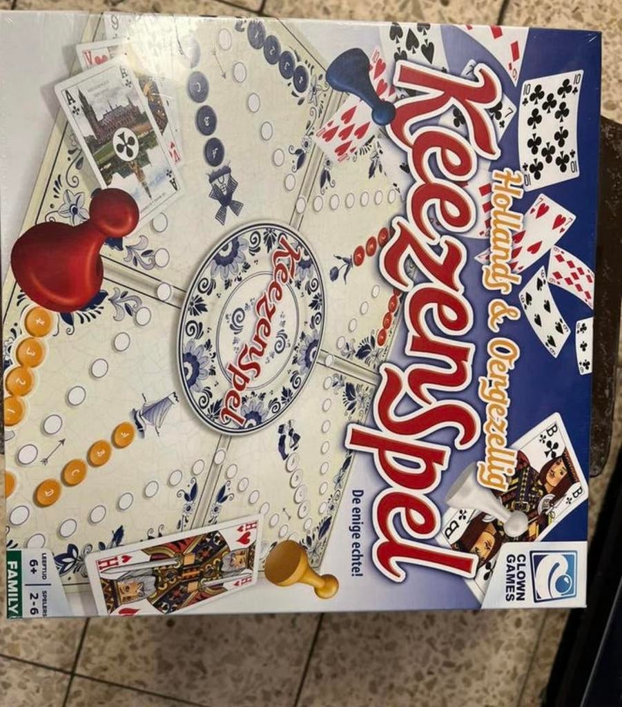 Keezen spel nieuw, Ophalen of Verzenden, Zo goed als nieuw