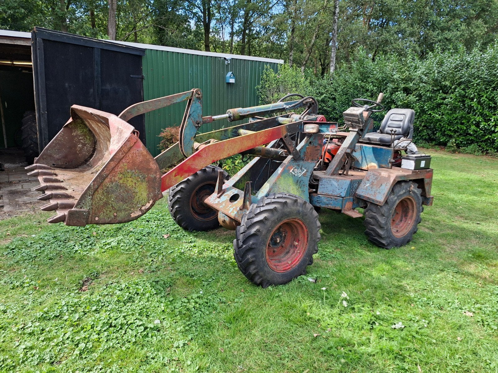o&k shovel opknapper met kenteken!, Ophalen of Verzenden