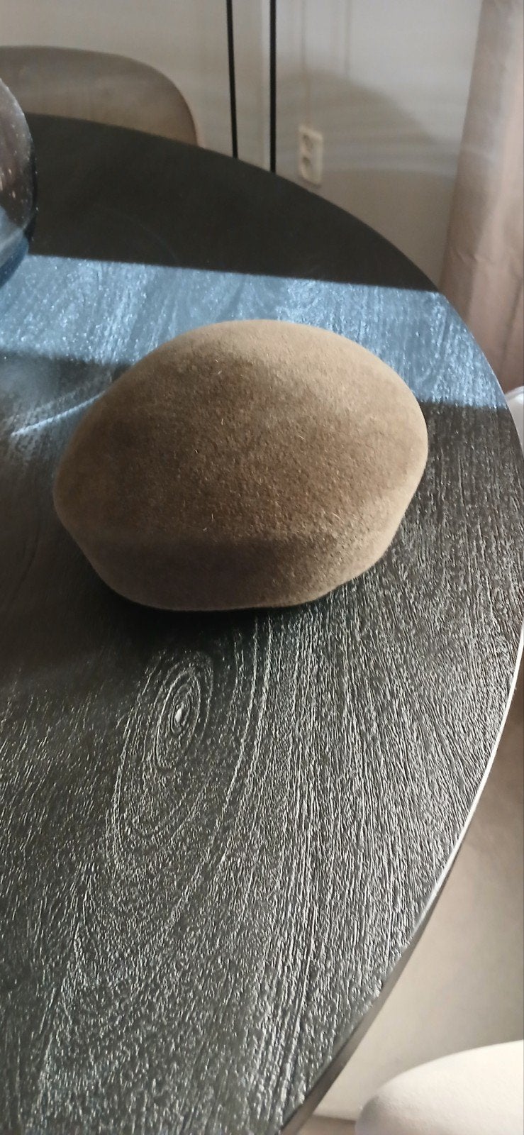 Donkergroene dop voor dames, Ophalen of Verzenden, Zo goed als nieuw, One size fits all