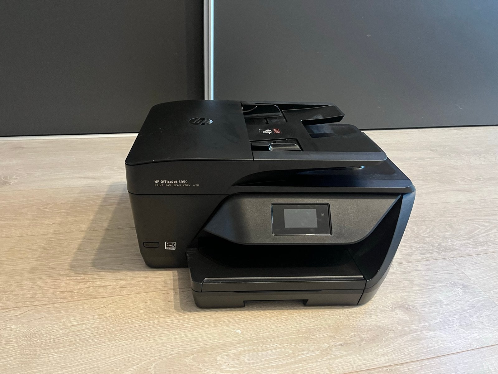 HP OfficeJet 6950 All-in-One Printer - Inkt bijna op, Computers en Software, Printers, Ophalen, Gebruikt, Faxen, Inkjetprinter